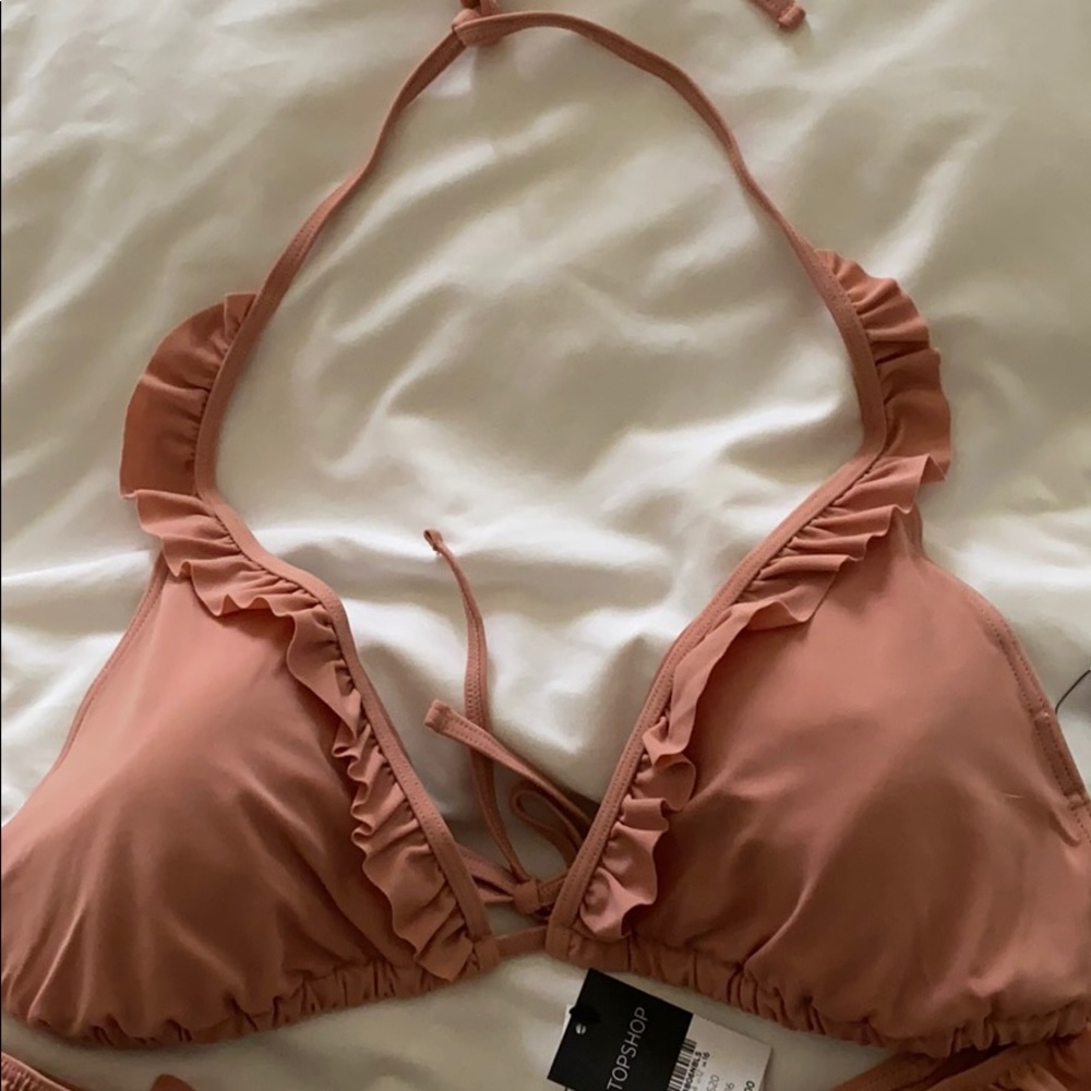 DUSTY PINK TOPSHOP BIKINI NWT